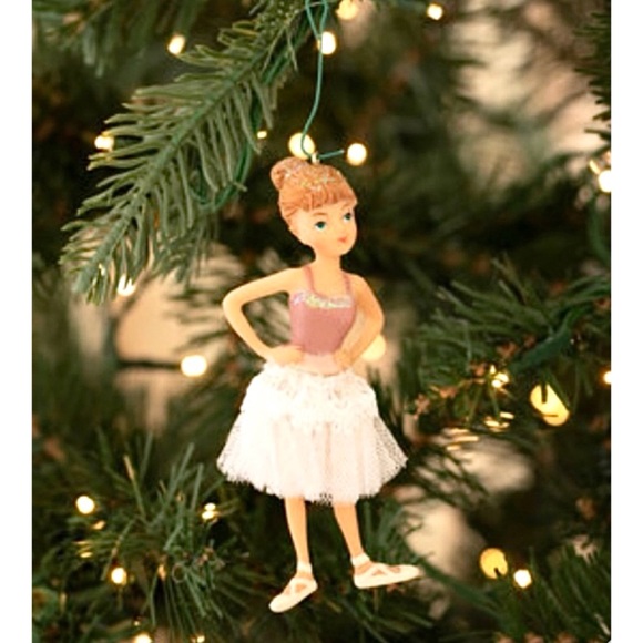 Home Interiors Other - BALLERINA CHRISTMAS ORNAMENT TULLE TUTU SKIRT BLING SHIMMERY SECRET SANTA GIFT